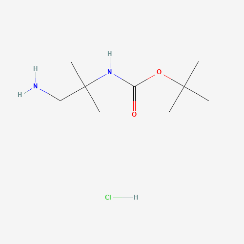 2-N-Boc-2-methylpropane-1,2-diamine-HCl (CAS: 169954-68-1) - Related Chemical Product