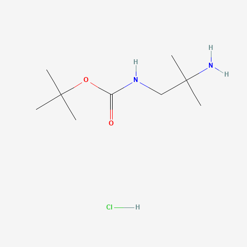 1-N-Boc-2-methylpropane-1,2-diamine (CAS: 1179361-35-3) - Related Chemical Product