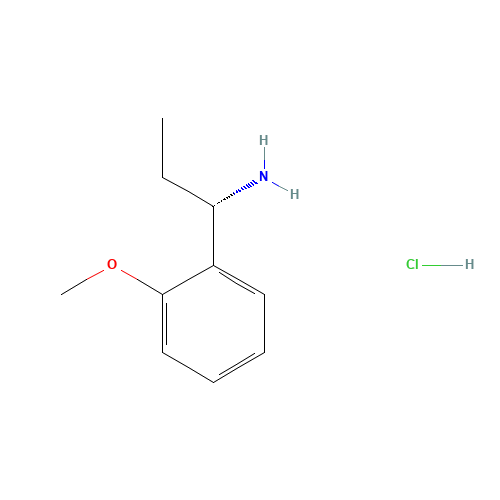 (1S)-1-(2-METHOXYPHENYL)PROPYLAMINE-HCl (CAS: 873893-95-9) - Related Chemical Product