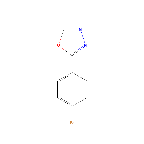 2-(4-bromophenyl)-1,3,4-oxadiazole (CAS: 41420-90-0) - Related Chemical Product