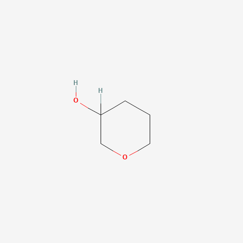 TETRAHYDRO-PYRAN-3-OL (CAS: 19752-84-2) - Chemical Structure and Molecular Formula 