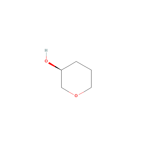 (S)-TETRAHYDRO-2H-PYRAN-3-OL (CAS: 72886-97-6) - Chemical Structure and Molecular Formula 