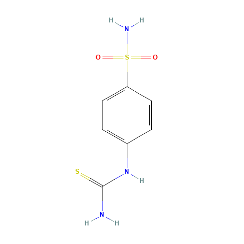 4-THIOUREIDO-BENZENESULFONAMIDE (CAS: 1718-39-4) - Related Chemical Product
