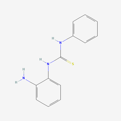 Thiourea,N-(2-aminophenyl)-N-phenyl- chemical structure Thiourea,N-(2-aminophenyl)-N-phenyl- (CAS: 21578-46-1) - Chemical Structure and Molecular Formula
