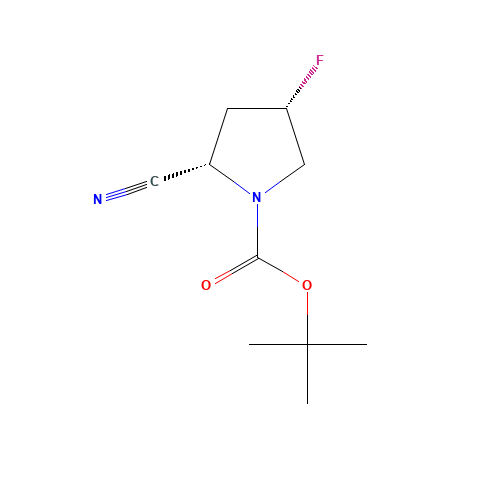 1-Boc-(2S,4S)-2-cyano-4-fluoropyrrolidine (CAS: 426844-76-0) - Related Chemical Product
