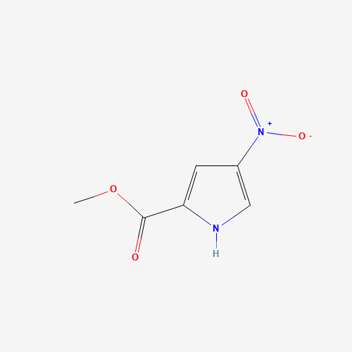 methyl 4-nitro-1H-pyrrole-2-carboxylate chemical structure methyl 4-nitro-1H-pyrrole-2-carboxylate (CAS: 13138-74-4) - Chemical Structure and Molecular Formula