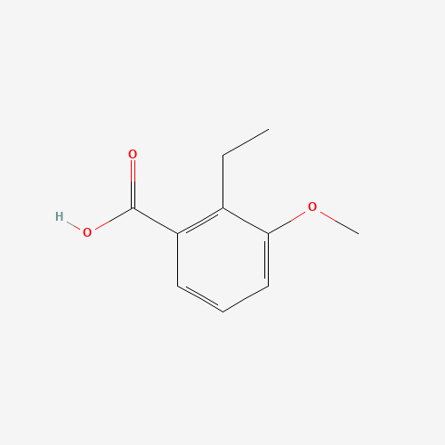 2-Ethyl-3-methoxybenzoic acid (CAS: 57598-51-3) - Chemical Structure and Molecular Formula 