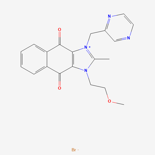 YM155 (CAS: 781661-94-7) - Chemical Structure and Molecular Formula 