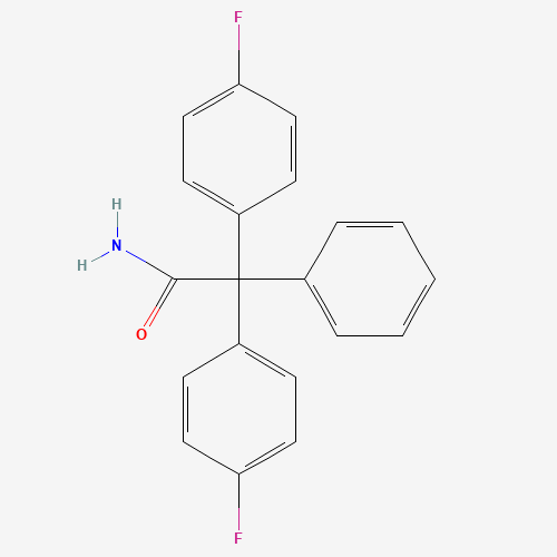 2,2-bis(4-fluorophenyl)-2-phenyl-acetamide (CAS: 289656-45-7) - Related Chemical Product