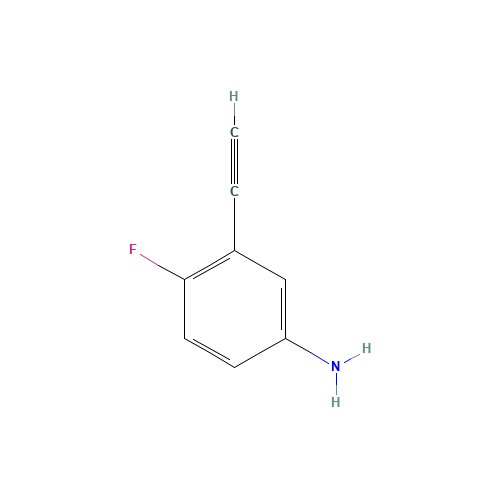 5-AMINO-2-FLUOROBENZONITRILE (CAS: 77123-60-5) - Chemical Structure and Molecular Formula 