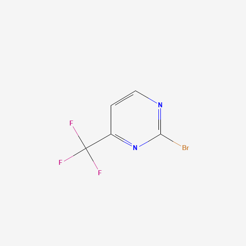 2-Bromo-4-(trifluoro methyl)pryrimidine chemical structure 2-Bromo-4-(trifluoro methyl)pryrimidine (CAS: 785777-87-9) - Chemical Structure and Molecular Formula