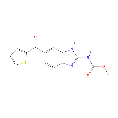 NOCODAZOLE (CAS: 31430-18-9) - Chemical Structure and Molecular Formula 