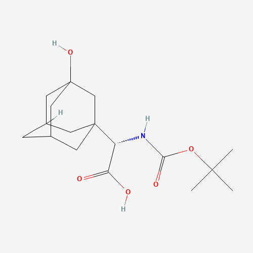 (alphaS)-alpha-[[(1,1-Dimethylethoxy)carbonyl]amino]-3-hydroxytricyclo[3.3.1.13,7]decane-1-acetic acid (CAS: 361442-00-4) - Related Chemical Product