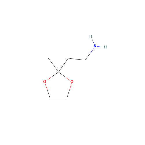 2-(Aminoethyl)-2-methyl-1,3-dioxolane (CAS: 62240-37-3) - Related Chemical Product