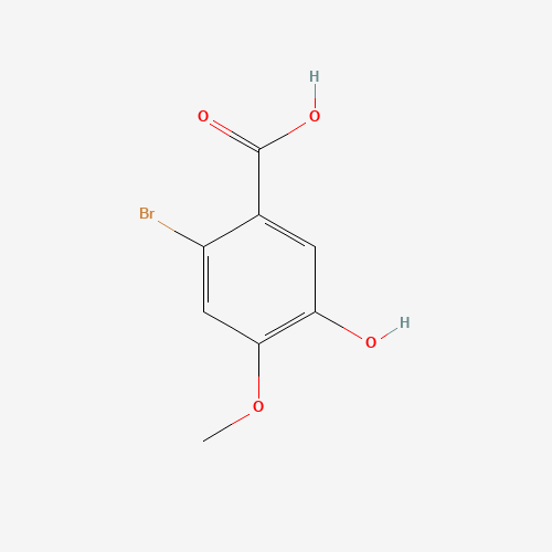 2-Amino-3-Difluoromethoxy-5-Bromopyridine (CAS: 121936-68-3) - Chemical Structure and Molecular Formula 