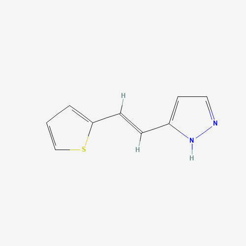 (E)-5-(2-(thiophen-2-yl)vinyl)-1H-pyrazole (CAS: 500128-99-4) - Related Chemical Product