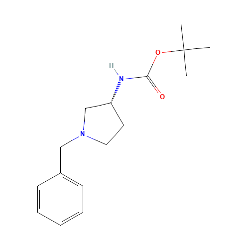 (3R)-(+)-1-BENZYL-3-(TERT-BUTOXYCARBONYLAMINO)PYRROLIDINE (CAS: 131878-23-4) - Related Chemical Product