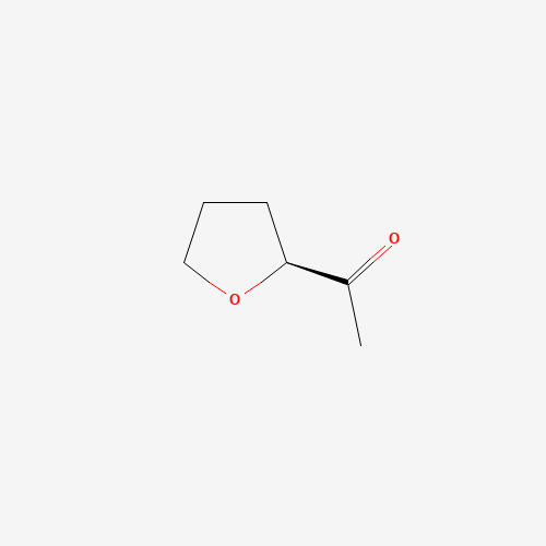 Ethanone,1-[(2S)-tetrahydro-2-furanyl]-(9CI) (CAS: 131328-27-3) - Chemical Structure and Molecular Formula 