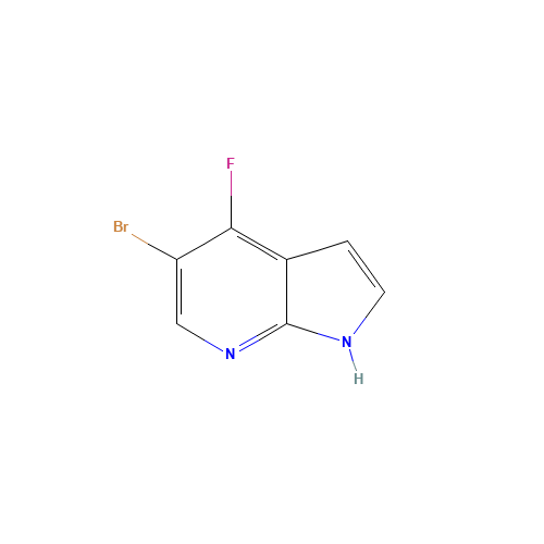 5-Bromo-4-fluoro-7-azaind... (CAS: 1172067-95-6) - Related Chemical Product