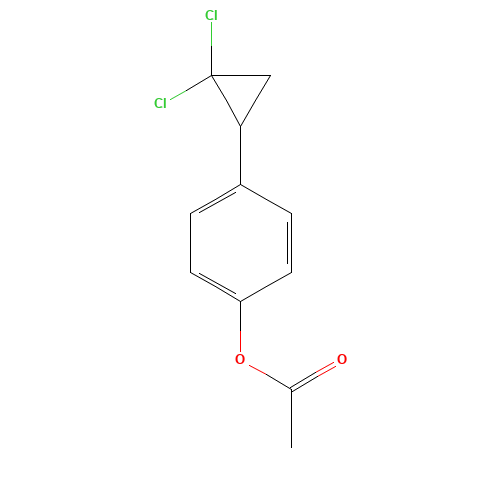 4-(2,2-Dichlorocyclopropyl)phenol 1-acetate (CAS: 144900-34-5) - Related Chemical Product