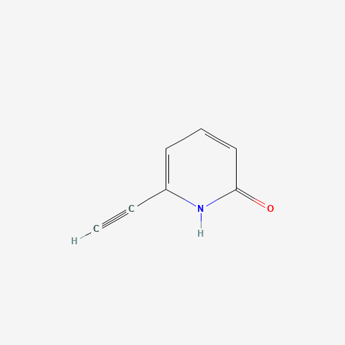2(1H)-Pyridinone,6-ethynyl-(9CI) (CAS: 145143-31-3) - Chemical Structure and Molecular Formula 