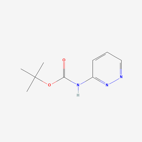 Carbamic acid,3-pyridazinyl-,1,1-dimethylethyl ester (9CI) (CAS: 147362-90-1) - Chemical Structure and Molecular Formula 