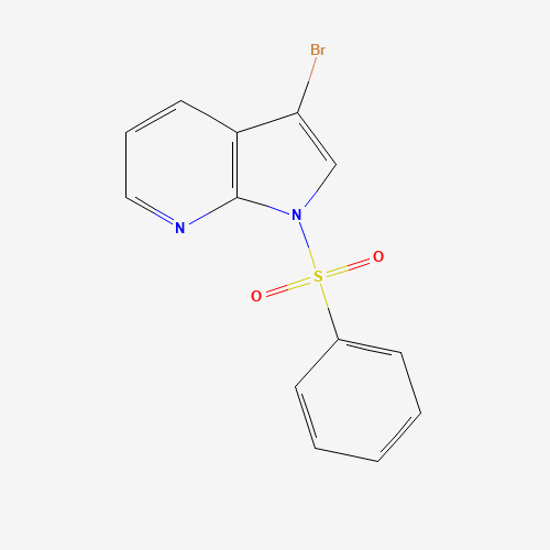 1-(Benzenesulfonyl)-3-bromo-1H-pyrrolo[2,3-b]pyridine (CAS: 880769-95-9) - Related Chemical Product