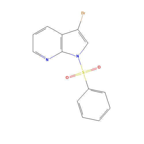 1-(Benzenesulfonyl)-3-bromo-1H-pyrrolo[2,3-b]pyridine (CAS: 880769-95-9) - Related Chemical Product