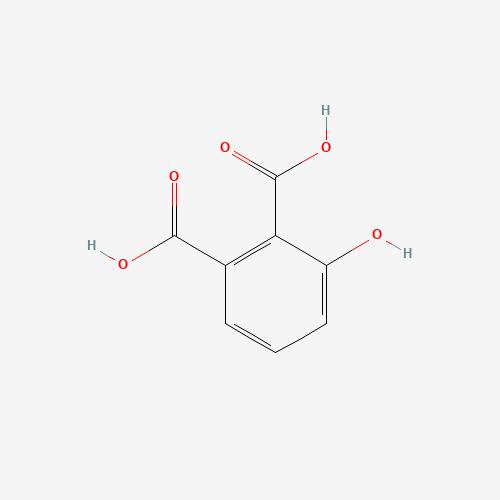 3-hydroxyphthalic acid (CAS: 601-97-8) - Chemical Structure and Molecular Formula 