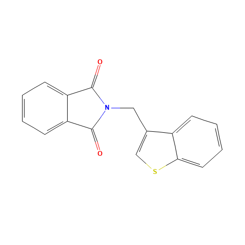 2-((5-Chlorobenzo[b]thiophen-3-yl)methyl)isoindoline-1,3-dione (CAS: 23799-55-5) - Related Chemical Product