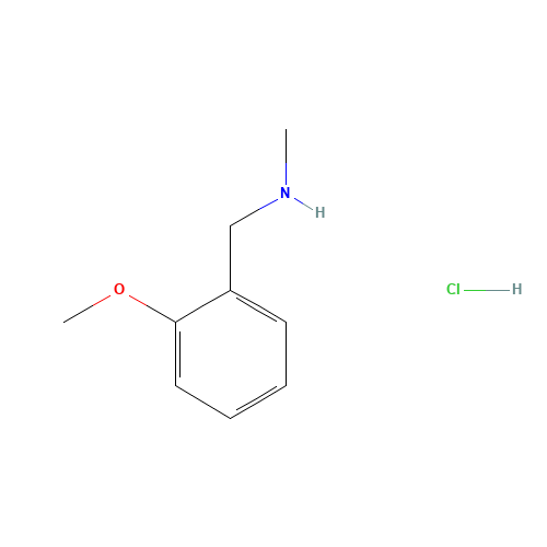 1-(2-Methoxyphenyl)-N-methylmethanamine hydrochloride (CAS: 181880-42-2) - Related Chemical Product