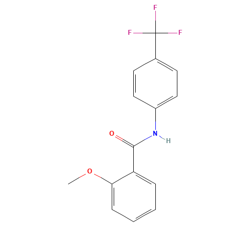 2-Methoxy-N-(4-(trifluoromethyl)phenyl)benzamide (CAS: 150225-47-1) - Related Chemical Product