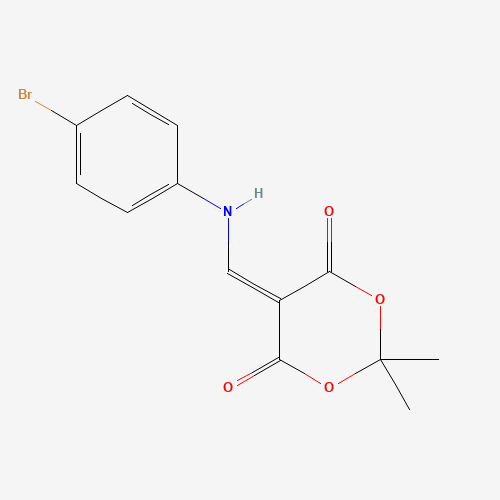 5-[(4-Bromophenylamino)methylene]-2,2-dimethyl-1,3-dioxane-4,6-dione ,98% (CAS: 187278-01-9) - Related Chemical Product