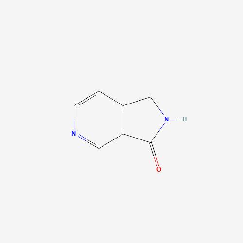 1H-Pyrrolo[3,4-c]pyridin-3(2H)-one (CAS: 40107-95-7) - Chemical Structure and Molecular Formula 
