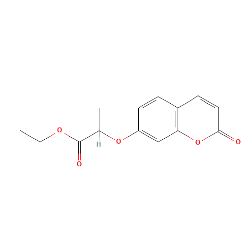 Ethyl 2-(2-oxo-2H-chromen-7-yloxy)propanoate (CAS: 314262-30-1) - Related Chemical Product