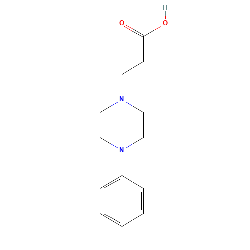 3-(4-phenylpiperazin-1-yl)propanoic acid (CAS: 124078-87-1) - Related Chemical Product