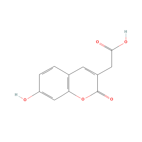 2-(7-Hydroxy-2-oxo-2H-chromen-3-yl)acetic acid (CAS: 104093-04-1) - Related Chemical Product