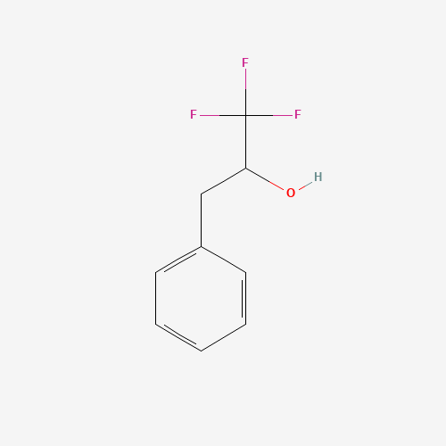 1,1,1-TRIFLUORO-3-PHENYLPROPAN-2-OL (CAS: 330-72-3) - Chemical Structure and Molecular Formula 