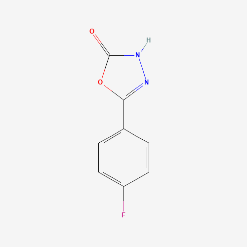 5-(4-FLUOROPHENYL)-1,3,4-OXADIAZOL-2(3H)-ONE (CAS: 121649-18-1) - Related Chemical Product