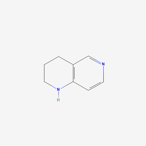 1,2,3,4-TETRAHYDRO-1,6-NAPHTHYRIDINE chemical structure 1,2,3,4-TETRAHYDRO-1,6-NAPHTHYRIDINE (CAS: 13623-84-2) - Chemical Structure and Molecular Formula