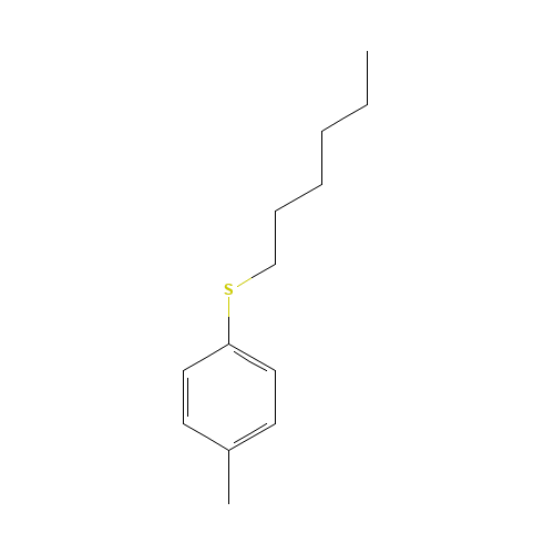 1-hexylsulfanyl-4-methylbenzene (CAS: 5342-83-6) - Related Chemical Product
