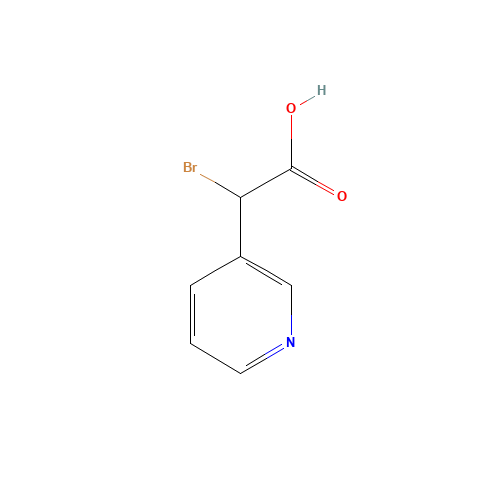alpha-Bromo-3-pyridineaceticacid (CAS: 1205556-96-2) - Related Chemical Product