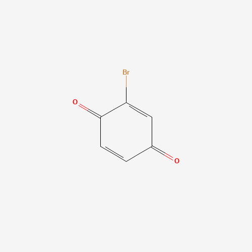2-BROMO-1,4-BENZOQUINONE (CAS: 3958-82-5) - Chemical Structure and Molecular Formula 
