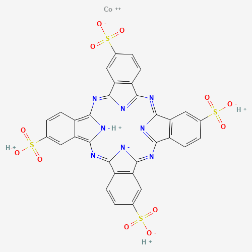 tetrahydrogen [29H,31H-phthalocyanine-2,9,16,23-tetrasulphonato(6-)-N29,N30,N31,N32]cobaltate(4-) (CAS: 14285-59-7) - Related Chemical Product
