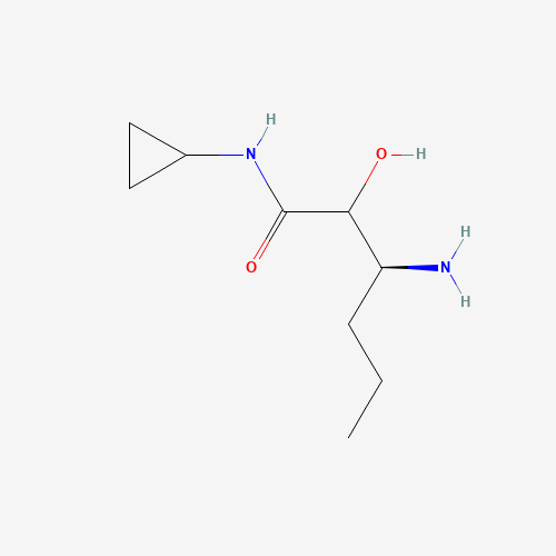 (3S)-3-Amino-N-cyclopropyl-2-hydroxyhexanamide (CAS: 402960-19-4) - Related Chemical Product