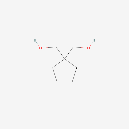 CYCLOPENTANE-1,1-DIYLDIMETHANOL (CAS: 5763-53-1) - Chemical Structure and Molecular Formula 