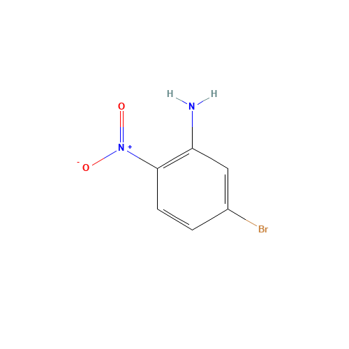 5-bromo-2-nitrobenzenamine (CAS: 5228-61-5) - Chemical Structure and Molecular Formula 