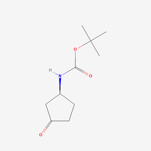 Carbamic acid,[(1S)-3-oxocyclopentyl]-,1,1-dimethylethyl ester (9CI) (CAS: 167298-40-0) - Related Chemical Product