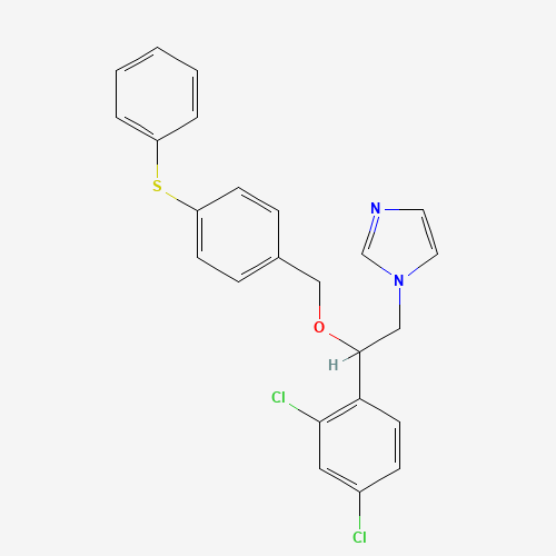 1-[2-(2,4-Dichlorophenyl)-2-[[4-(phenylthio)phenyl]methoxy]ethyl]-1H-imidazole (CAS: 72479-26-6) - Related Chemical Product