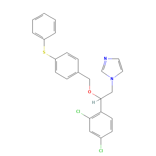 1-[2-(2,4-Dichlorophenyl)-2-[[4-(phenylthio)phenyl]methoxy]ethyl]-1H-imidazole (CAS: 72479-26-6) - Related Chemical Product
